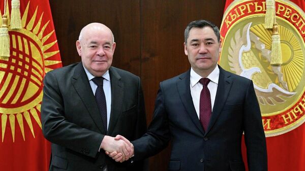 Встреча Садыра Жапарова и Михаила Швыдкого - Sputnik Кыргызстан