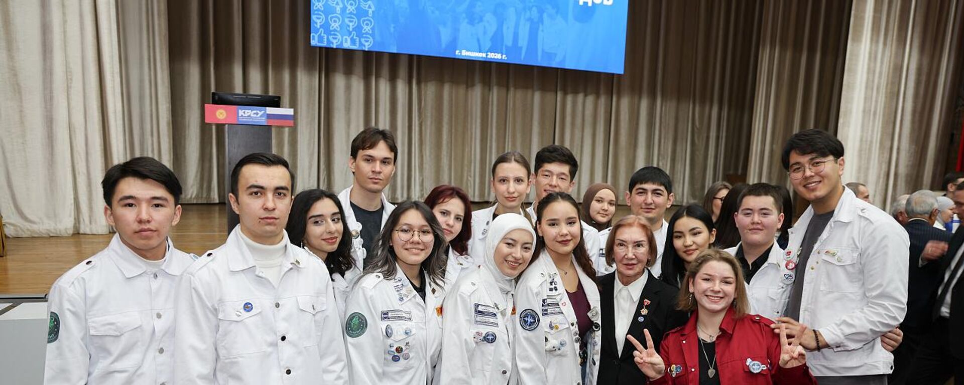  В КРСУ начала работу Школа молодого бойца студенческих отрядов – 2026 - Sputnik Кыргызстан, 1920, 27.02.2026