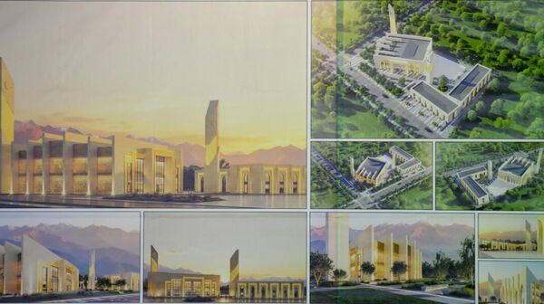 Эскиз новой мечети в центре Бишкека - Sputnik Кыргызстан