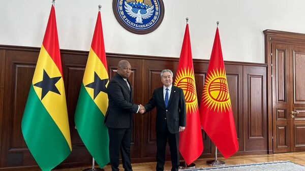 Гана ТИМинин башчысы Самюэл Окудзето Аблаква Кыргызстанга келди - Sputnik Кыргызстан