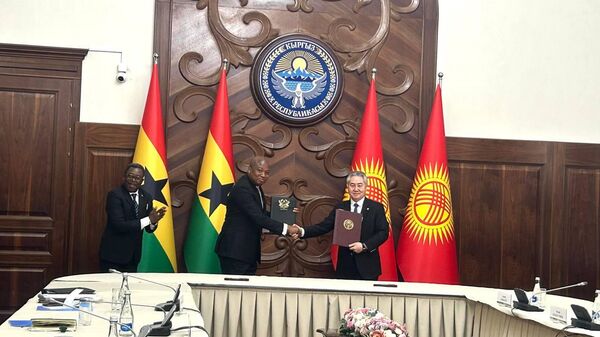 Гана тышкы иштер министринин Кыргызстанга сапары - Sputnik Кыргызстан