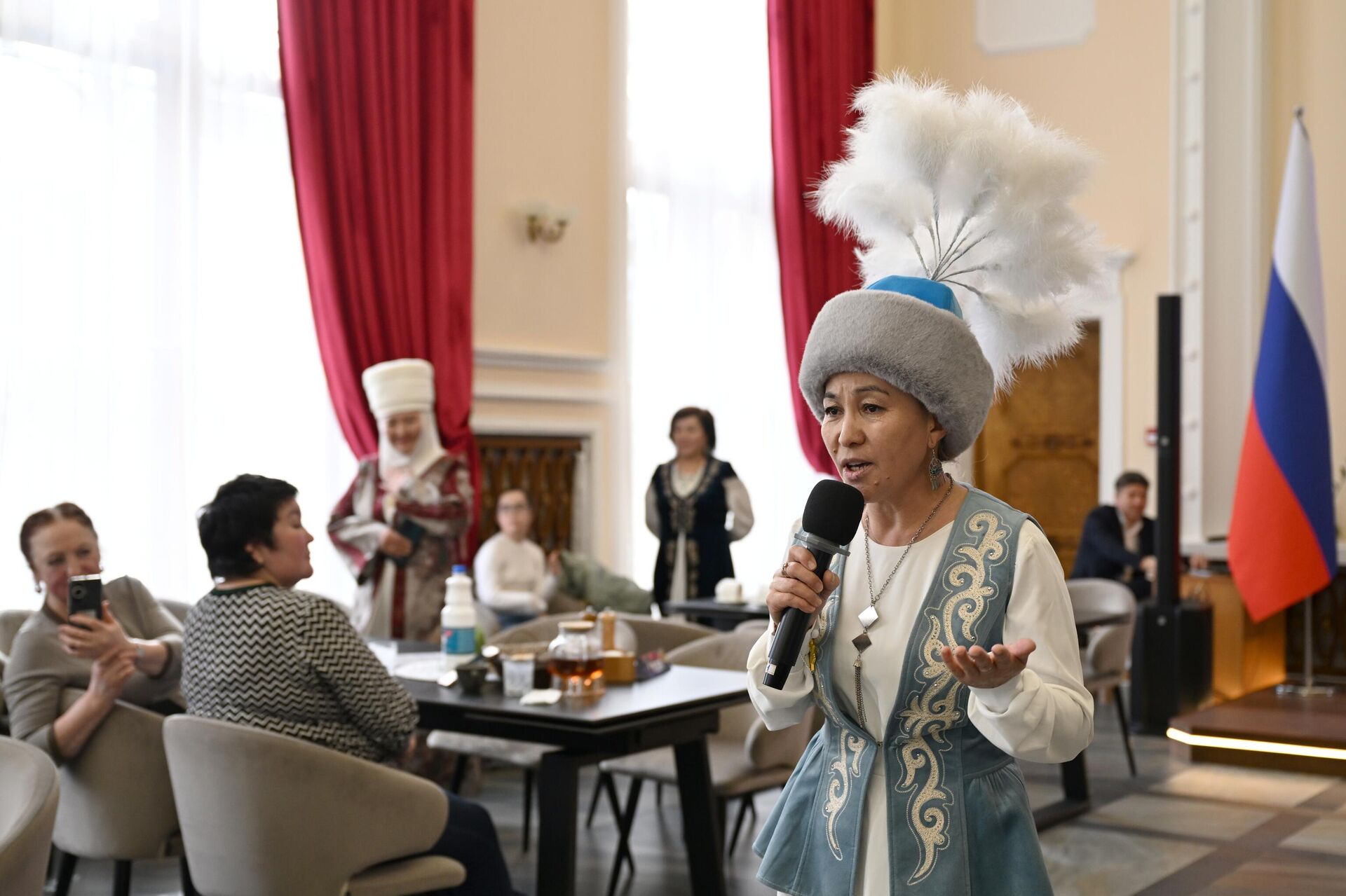 Празднование Нооруза на ВДНХ Празднование Нооруза на ВДНХ - Sputnik Кыргызстан, 1920, 21.03.2026