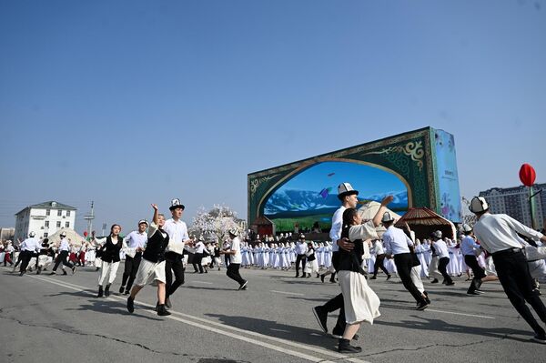 Торжественные мероприятия, организованные в Оше в честь Нооруза - Sputnik Кыргызстан