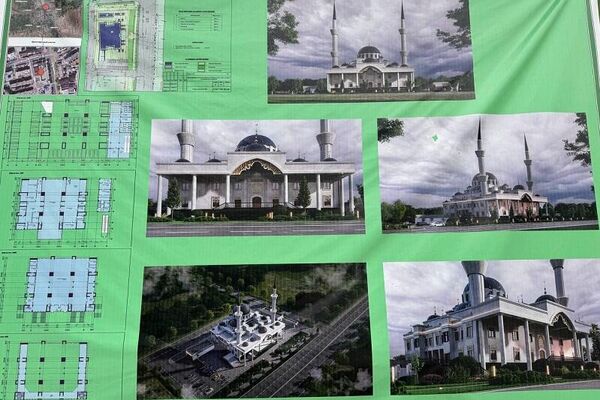 Ош шаарынын борбордук мечити беш миң кишиге ылайыкталып жаңыдан курулат - Sputnik Кыргызстан