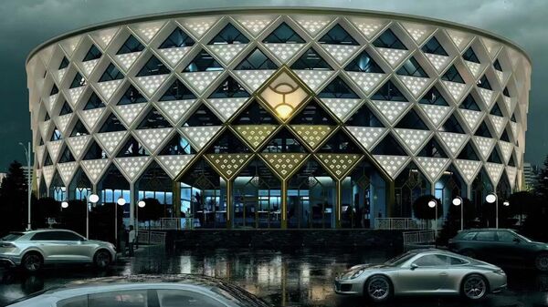  Манас маданий борборунун эскизи - Sputnik Кыргызстан