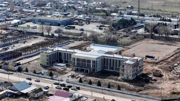 Строительство соцобъектов в Таласе - Sputnik Кыргызстан