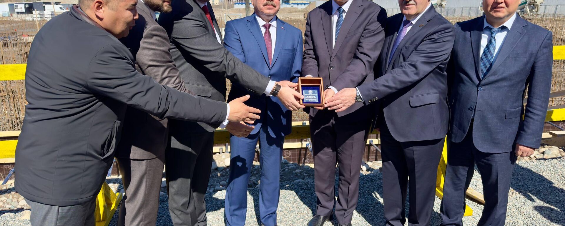 Новый этап строительства российско-кыргызской школы в Бишкеке - Sputnik Кыргызстан, 1920, 25.03.2026