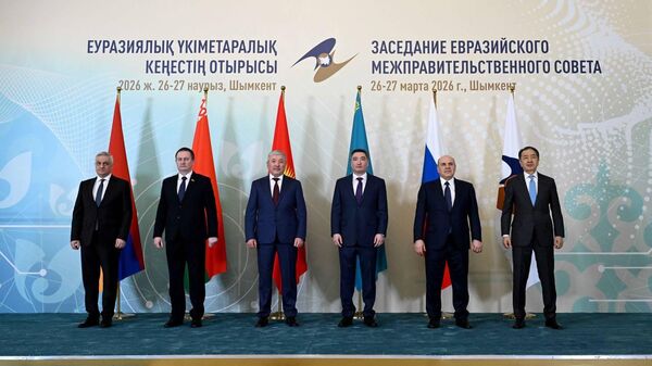 Шымкент шаарында Евразия өкмөттөр аралык кеңешинин тар курамдагы жыйыны өттү - Sputnik Кыргызстан