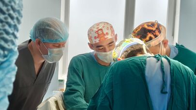 Операция по пересадке почки в Национальном центре охраны материнства и детства 