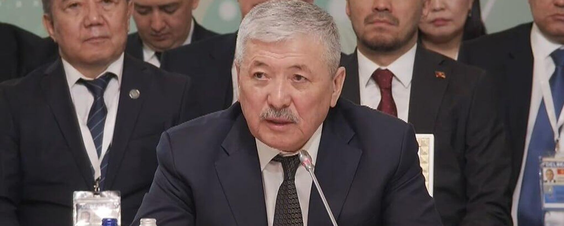 Адылбек Касымалиев на на заседании премьеров стран ЕАЭС - Sputnik Кыргызстан, 1920, 27.03.2026