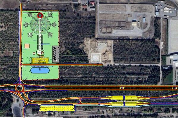 Схема новой подъездной дороги к аэропорту &quot;Манас&quot; - Sputnik Кыргызстан