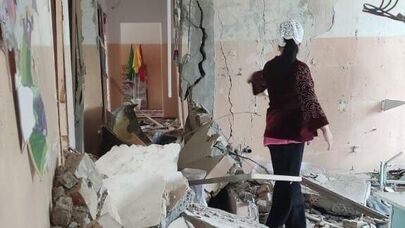 Последствия взрыва водонагревателя в детском саду в Ноокенском районе