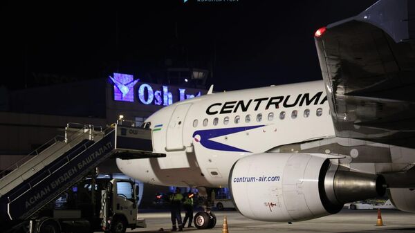 Открытие авиарейса по маршруту Ташкент — Ош — Ташкент - Sputnik Кыргызстан