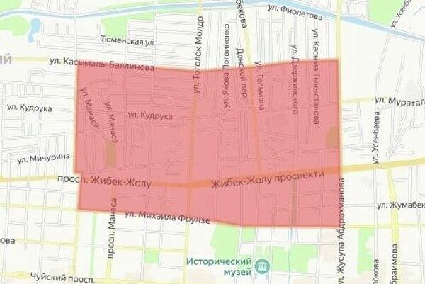 Район отключения питьевой воды в Бишкеке - Sputnik Кыргызстан