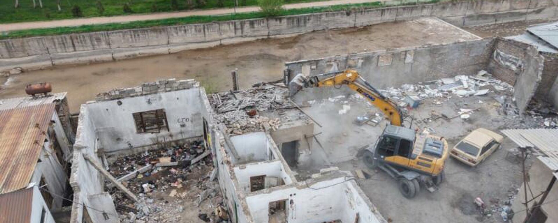 Снос строений в Бишкеке - Sputnik Кыргызстан, 1920, 10.04.2026