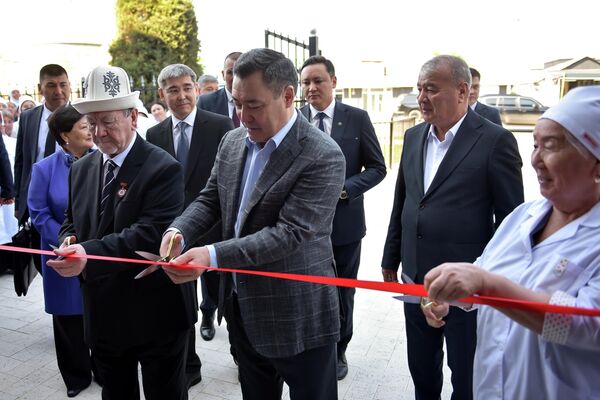 На сегодняшний день строительство полностью завершено, и объект готов к полноценному функционированию - Sputnik Кыргызстан