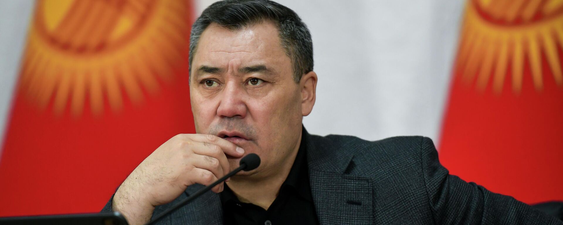 Президент Садыр Жапаров Президент Садыр Жапаров - Sputnik Кыргызстан, 1920, 14.08.2026