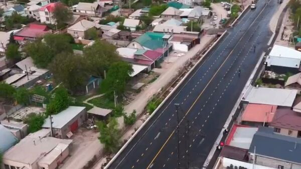 Лебединовка — ГЭС-5 унаа жолу реконструкциядан кийин ачылды - Sputnik Кыргызстан