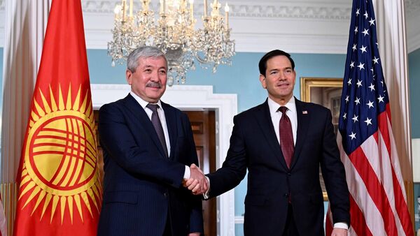 Вашингтондо Адылбек Касымалиев менен Марко Рубионун жолугушуусу - Sputnik Кыргызстан