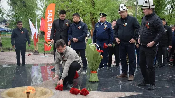 Ежегодная патриотическая акция Сад памяти - Sputnik Кыргызстан