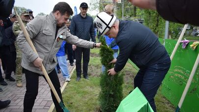 Ежегодная патриотическая акция "Сад памяти"