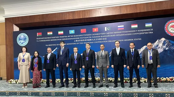 9-е совещание министров здравоохранения государств-членов ШОС в Бишкеке - Sputnik Кыргызстан