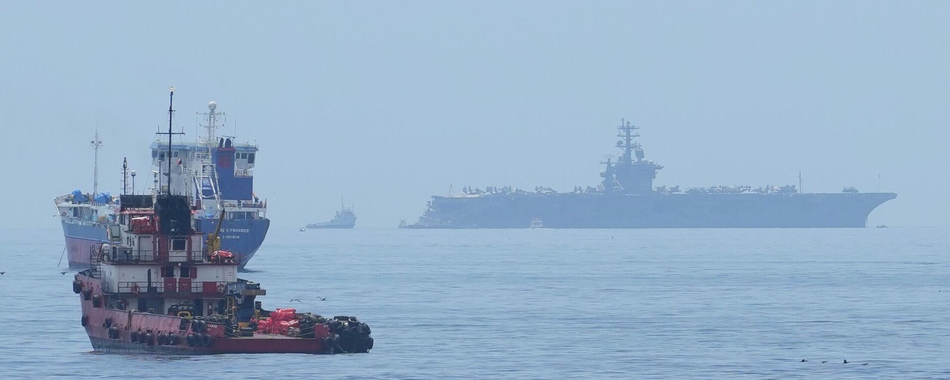 Авианосец США. Архивное фото - Sputnik Кыргызстан, 1920, 20.04.2026