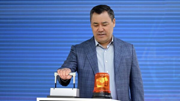 Церемония запуска малых ГЭС Сокулук и Туюк в Чуйской области - Sputnik Кыргызстан