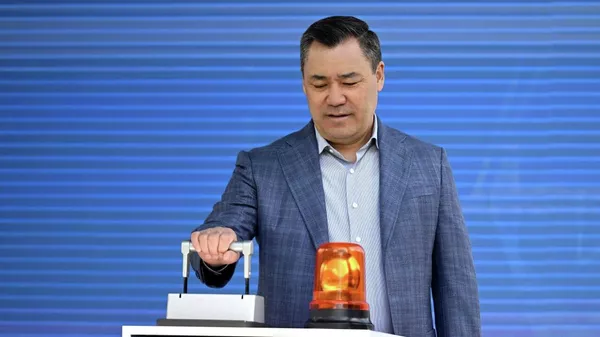 Церемония запуска малых ГЭС Сокулук и Туюк в Чуйской области - Sputnik Кыргызстан