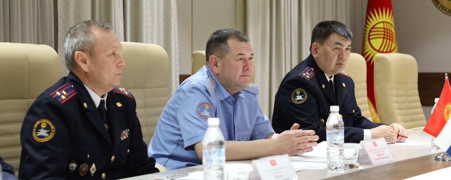 Рабочая встреча в Бишкеке с представителями образовательных организаций систем МВД России и Беларуси - Sputnik Кыргызстан, 1920, 21.04.2026