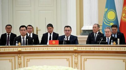 Садыр Жапаров выступил на заседании Совета глав государств-учредителей Международного фонда спасения Арала