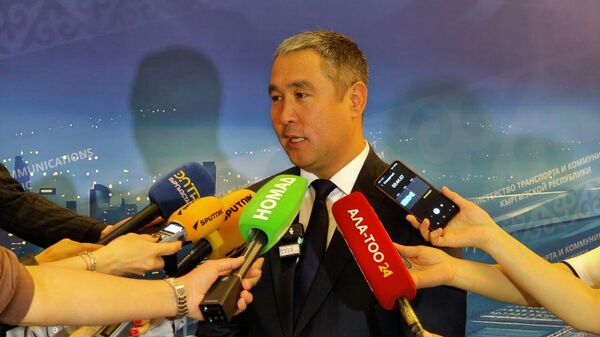 Транспорт жана коммуникациялар министри Талантбек Солтобаев - Sputnik Кыргызстан