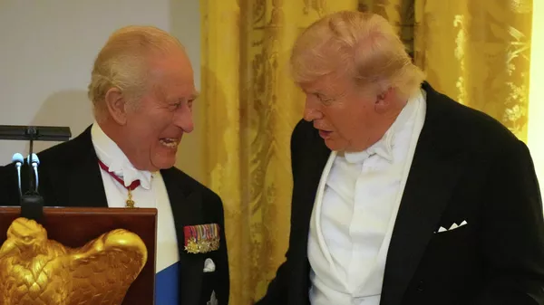 Карл III И Дональд Трамп - Sputnik Кыргызстан