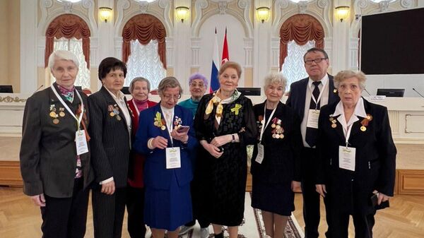 Кыргызстандан Ленинград блокадачыларынын коомунун  - Sputnik Кыргызстан