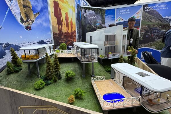 Представлены туристические возможности всех регионов Кыргызстана, а также национальные стенды Индии, Китая, Таджикистана и Узбекистана - Sputnik Кыргызстан