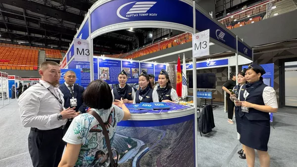 Международная выставка туризма  в Бишкеке - Sputnik Кыргызстан
