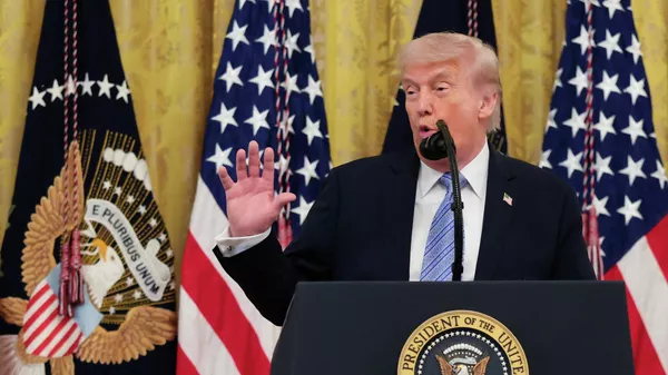 Президент США Дональд Трамп - Sputnik Кыргызстан