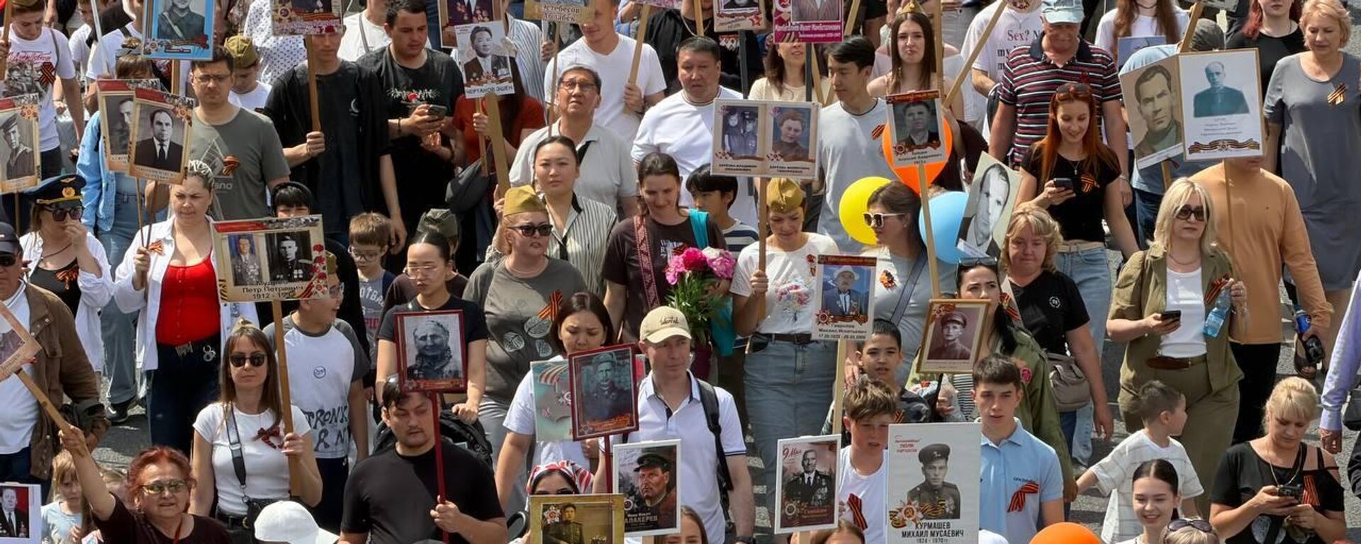 Шествие Бессмертного полка в Бишкеке - Sputnik Кыргызстан, 1920, 25.05.2026