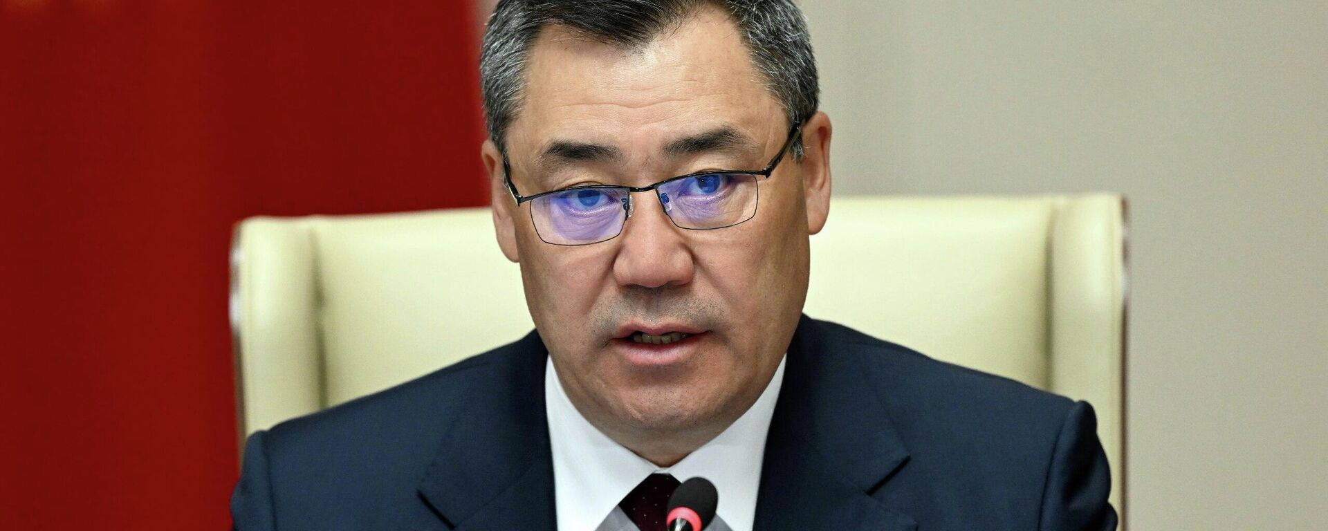 Садыр Жапаров на 21-й встреча секретарей совбезов государств ШОС в Бишкеке  - Sputnik Кыргызстан, 1920, 14.05.2026