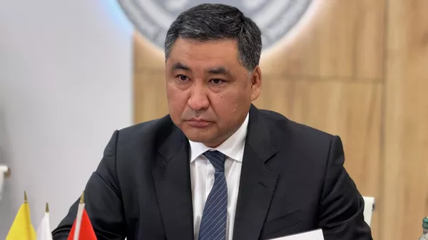 Первый зампред кабмина Кыргызстана Данияр Амангельдиев на полях KazanForum 2026 - Sputnik Кыргызстан