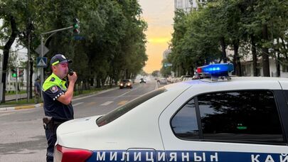 Ограничение движения в Бишкеке