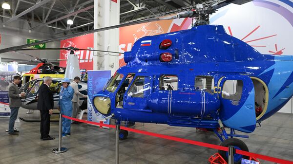 Международная выставка вертолетной индустрии и беспилотных авиационных систем HeliRussia в Подмосковье - Sputnik Кыргызстан