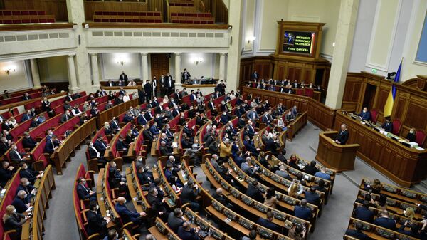 Заседание Верховной рады Украины - Sputnik Кыргызстан