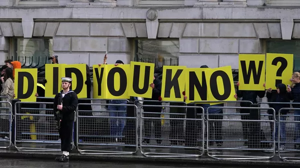 Митинг в Лондоне - Sputnik Кыргызстан