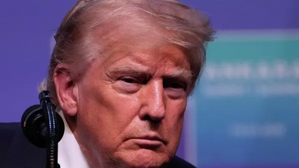 Президент США Дональд Трамп на саммите НАТО в Анкаре - Sputnik Кыргызстан