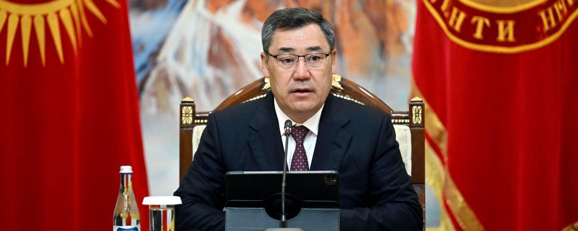 Президент Кыргызстана Садыр Жапаров - Sputnik Кыргызстан, 1920, 06.08.2026
