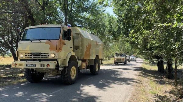 Российские военные прибыли в Кыргызстан для учений - Sputnik Кыргызстан