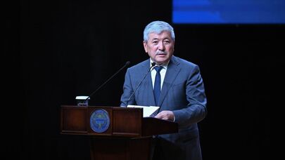 Адылбек Касымалиев на Национальном педагогическом форуме