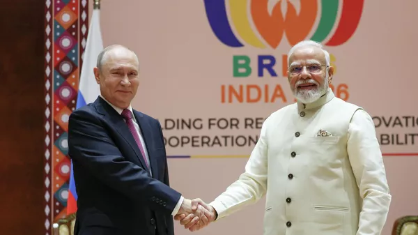 Владимир Путин жана Нарендра Моди - Sputnik Кыргызстан