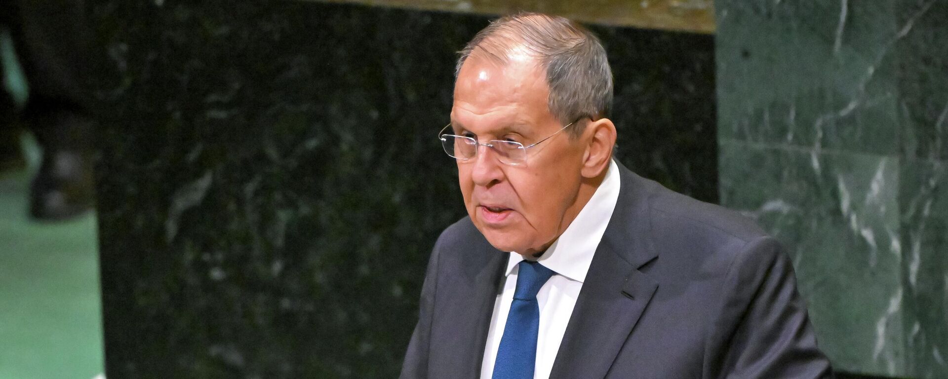 Россиянын тышкы иштер министри Сергей Лавров Нью-Йорктогу БУУнун Башкы ассамблеясында - Sputnik Кыргызстан, 1920, 26.09.2026
